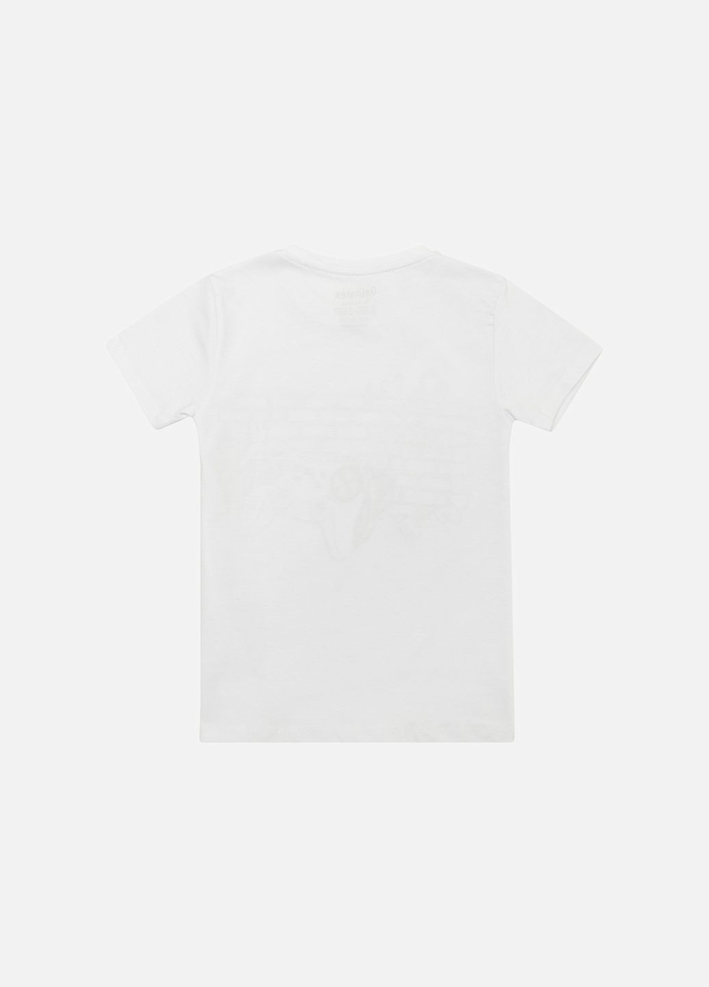 Белая летняя футболка для мальчика цвет белый цб-00223101 Galilatex