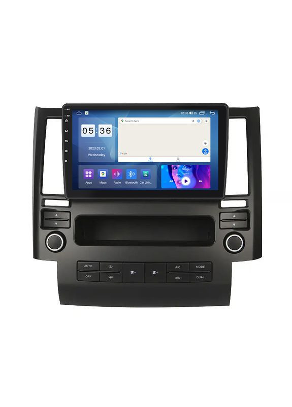 Штатна магнітола 9" Infiniti FX I (S50) 2002-2006 2/32 CP 4G Prime DSP процесор охолодження 1 шт. Lesko (336199559)