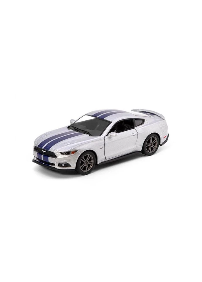 Дитяча модель машинки Ford Mustang GT (2015) KT5386FW, 1:38 Silver Kinsmart (376442884)