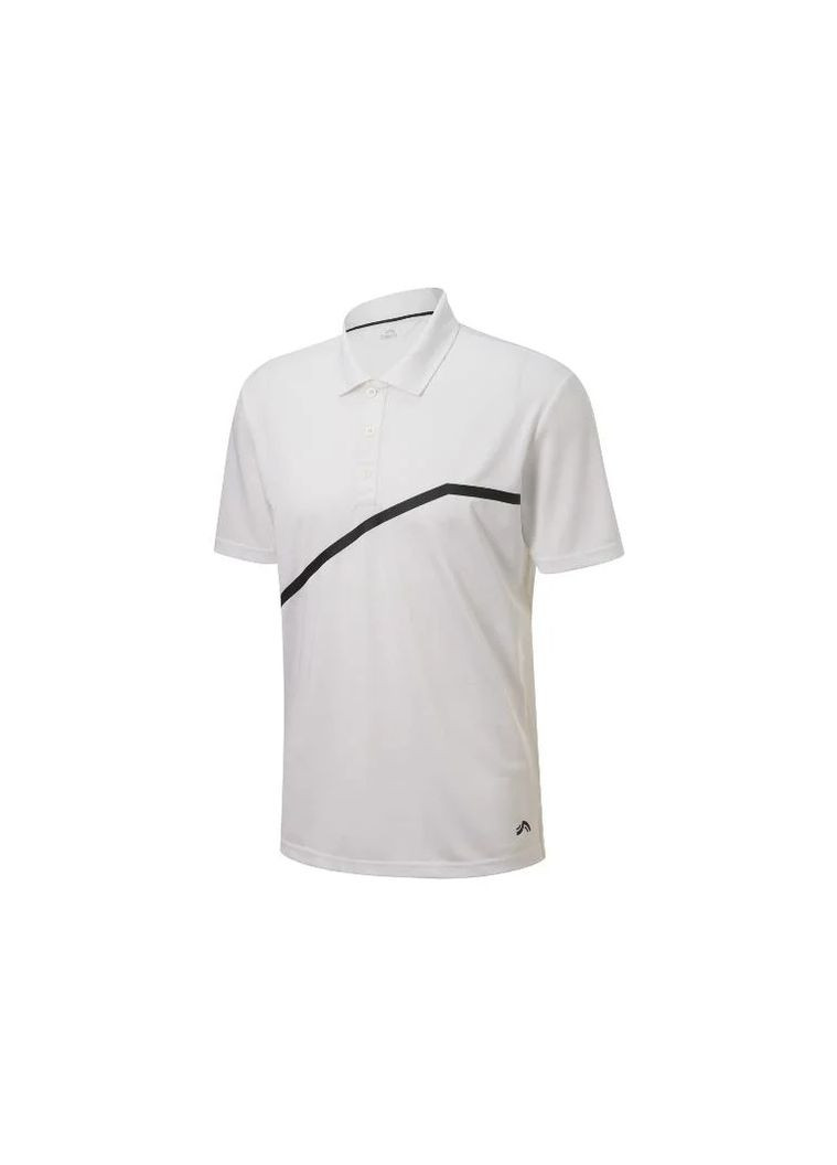Белая мужская футболка (поло), спортивная Crivit