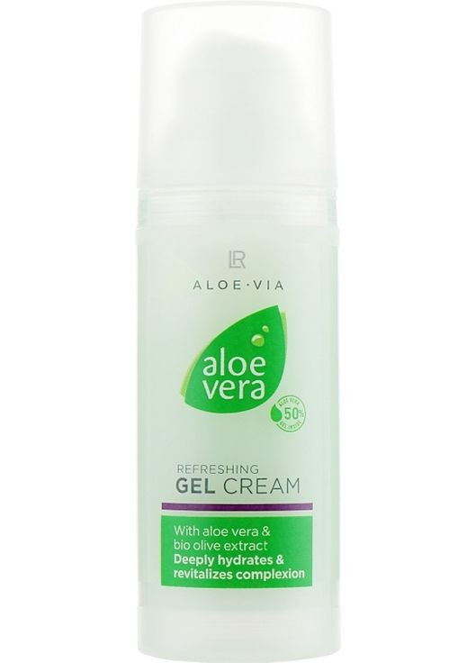 LR Алое Вера Освіжаючий крем-гель Aloe Vera Refreshing Gel Cream Health & Beauty, 50 мл — Крем, Іспанія (369927287)