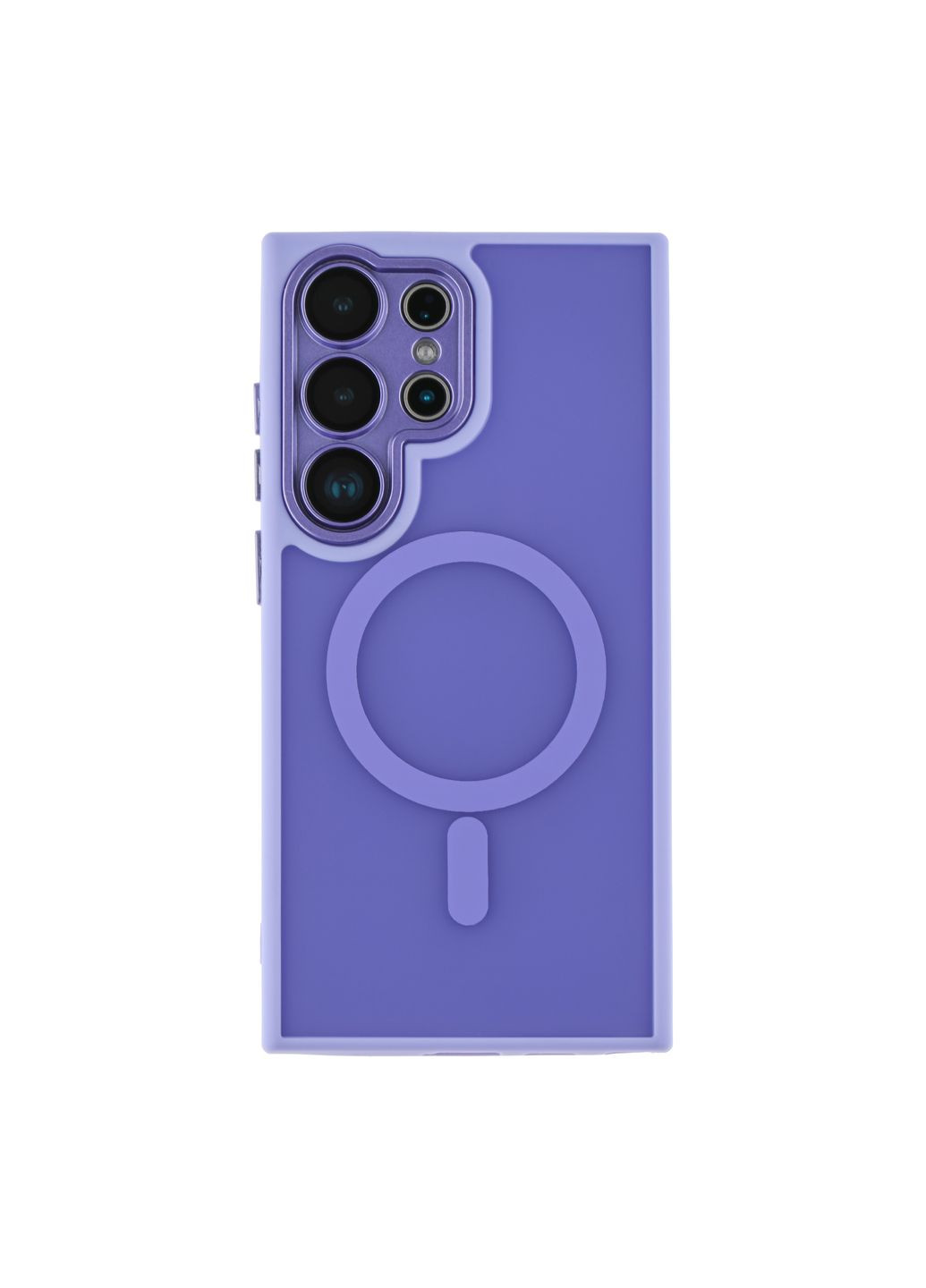 Чохол TPU+PC with Magsafe для Samsung Galaxy S24 Ultra 5G (S928) Purple No Brand Samsung Galaxy S24 Ultra 5G (S928) (336149622)