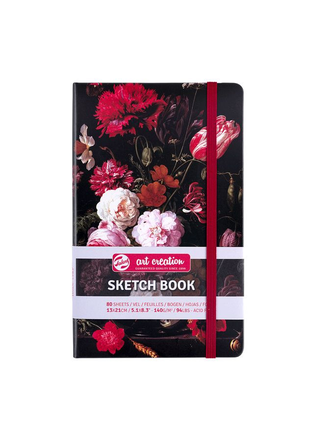 Блокнот для графики Talens Art Creation А5 (13х21см) 140г/м2 80л Натюрморт с цветами Royal Talens (362580018)