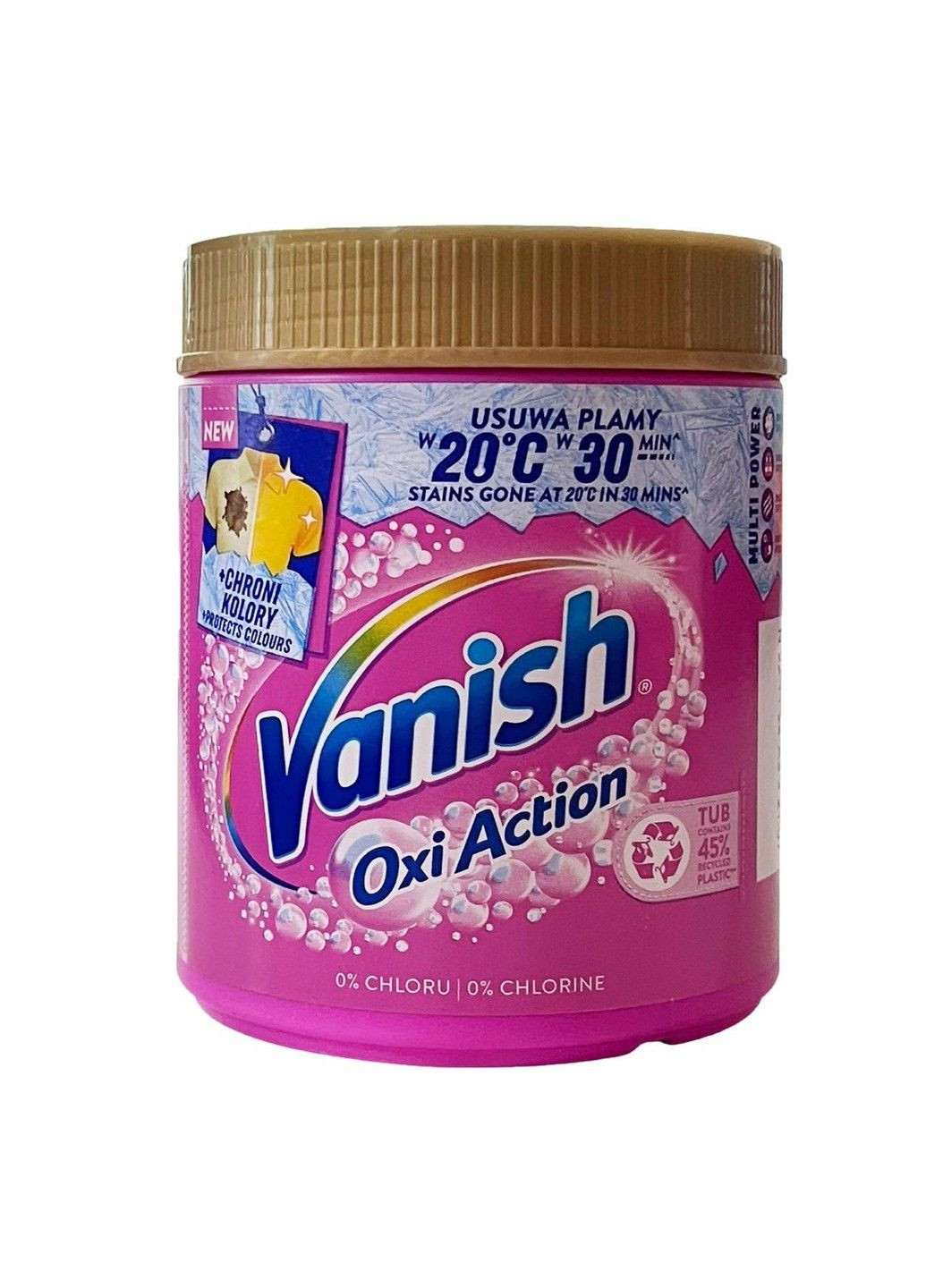 Пятновыводитель Oxi Action для цветных тканей 470 г Vanish (351856232)