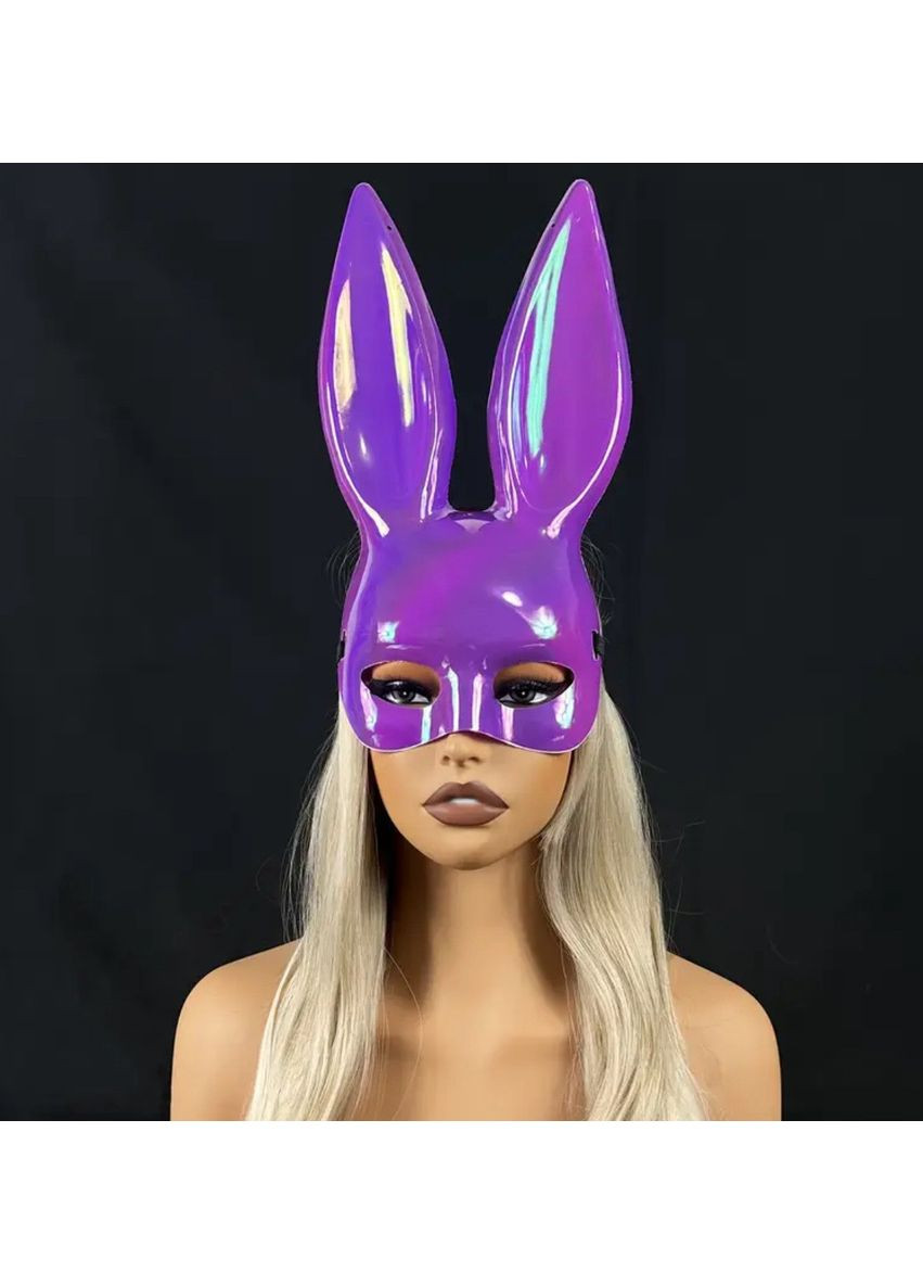 Маска кролика PlayBoy глянсова костюмна маска для вечірок та Хеллоуїна No Brand (361231004)