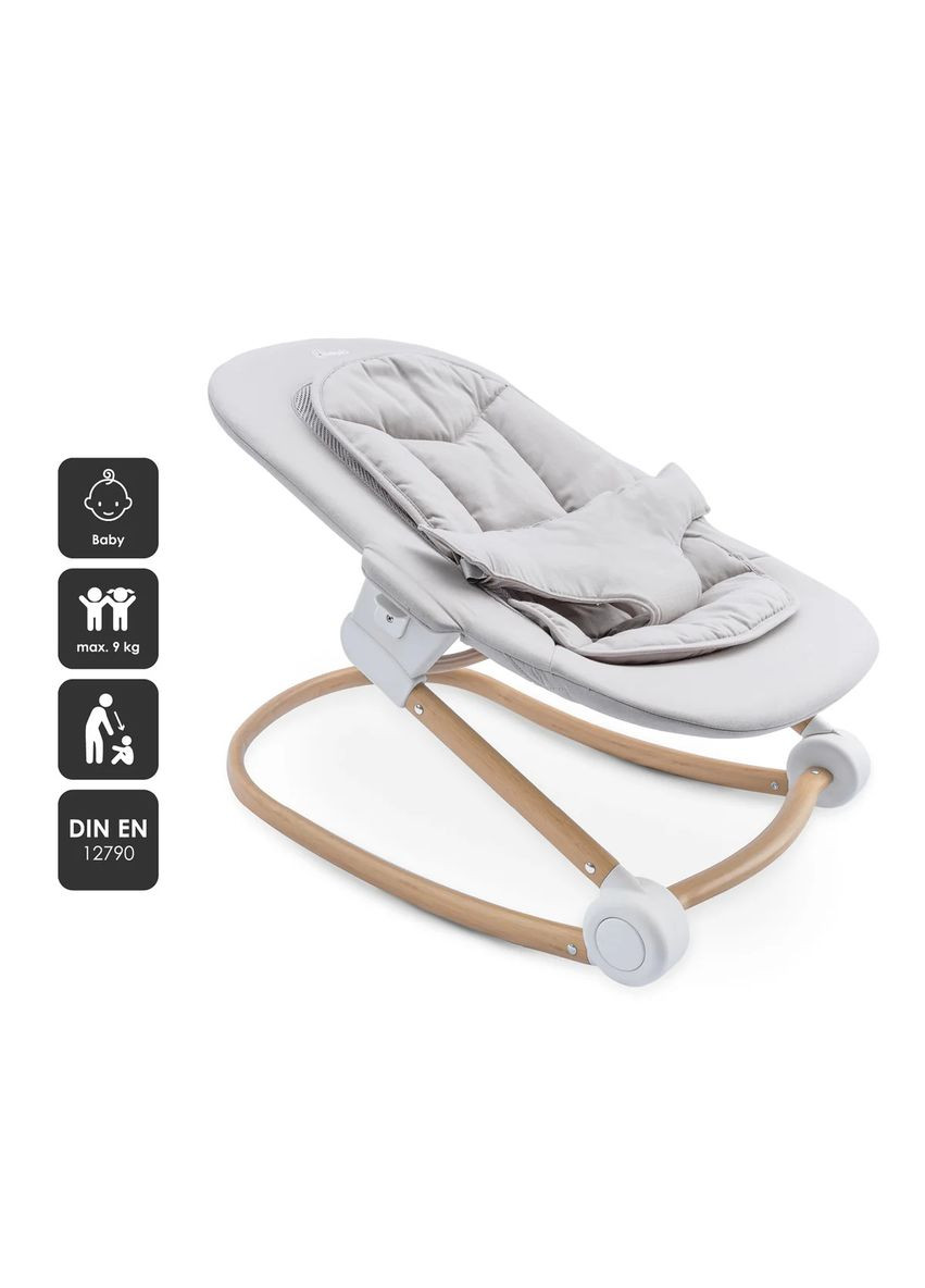 Стульчик для кормления Levels 5 в 1, белый () BabyGO 51011 (331789989)