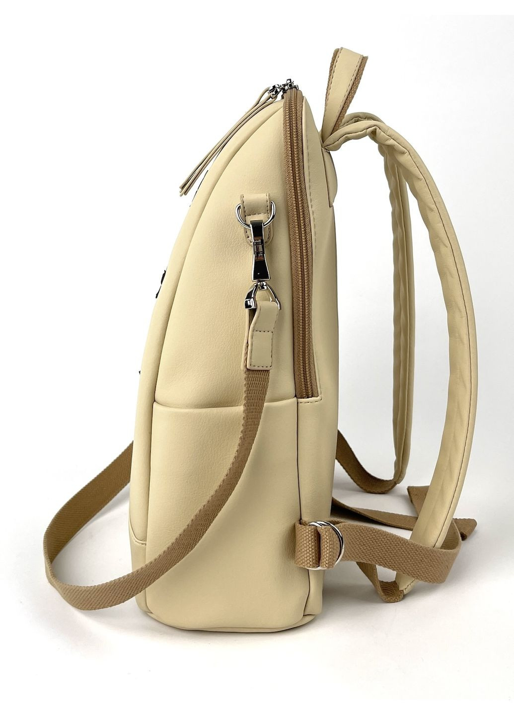 Комплект (рюкзак та косметичка) N23016 бежевий Alba Soboni міський (280930817)