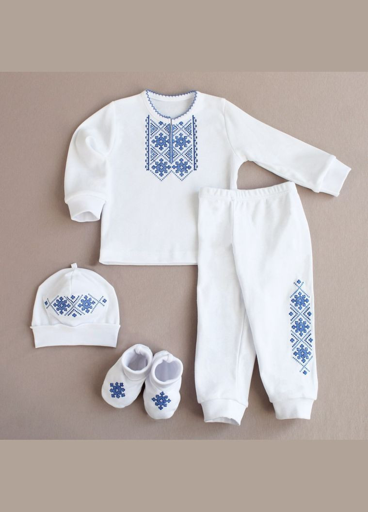 Вишитий костюм для хрещення хлопчика хлопчику Ladan (301026488)