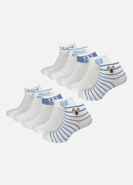 Набір жіночих шкарпеток коротких бавовняних Лана Active sport 10 пар Асорті No Brand (278369132)