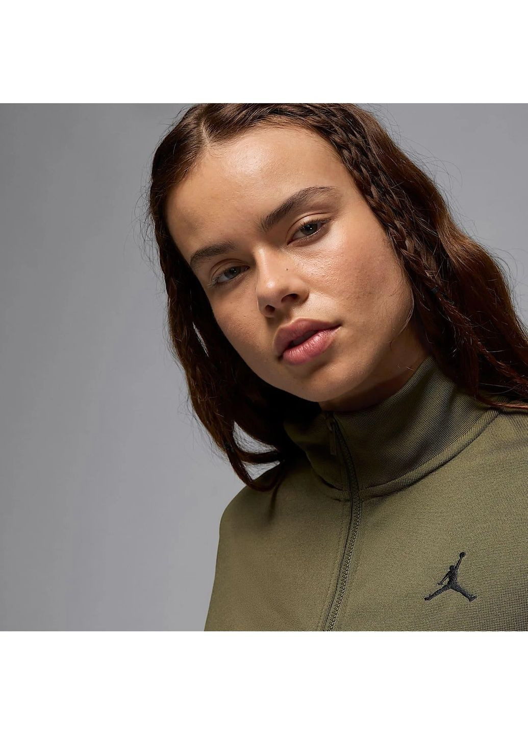 Олімпійка жіноча WomenS Knit Olive Air Jordan (365963325)