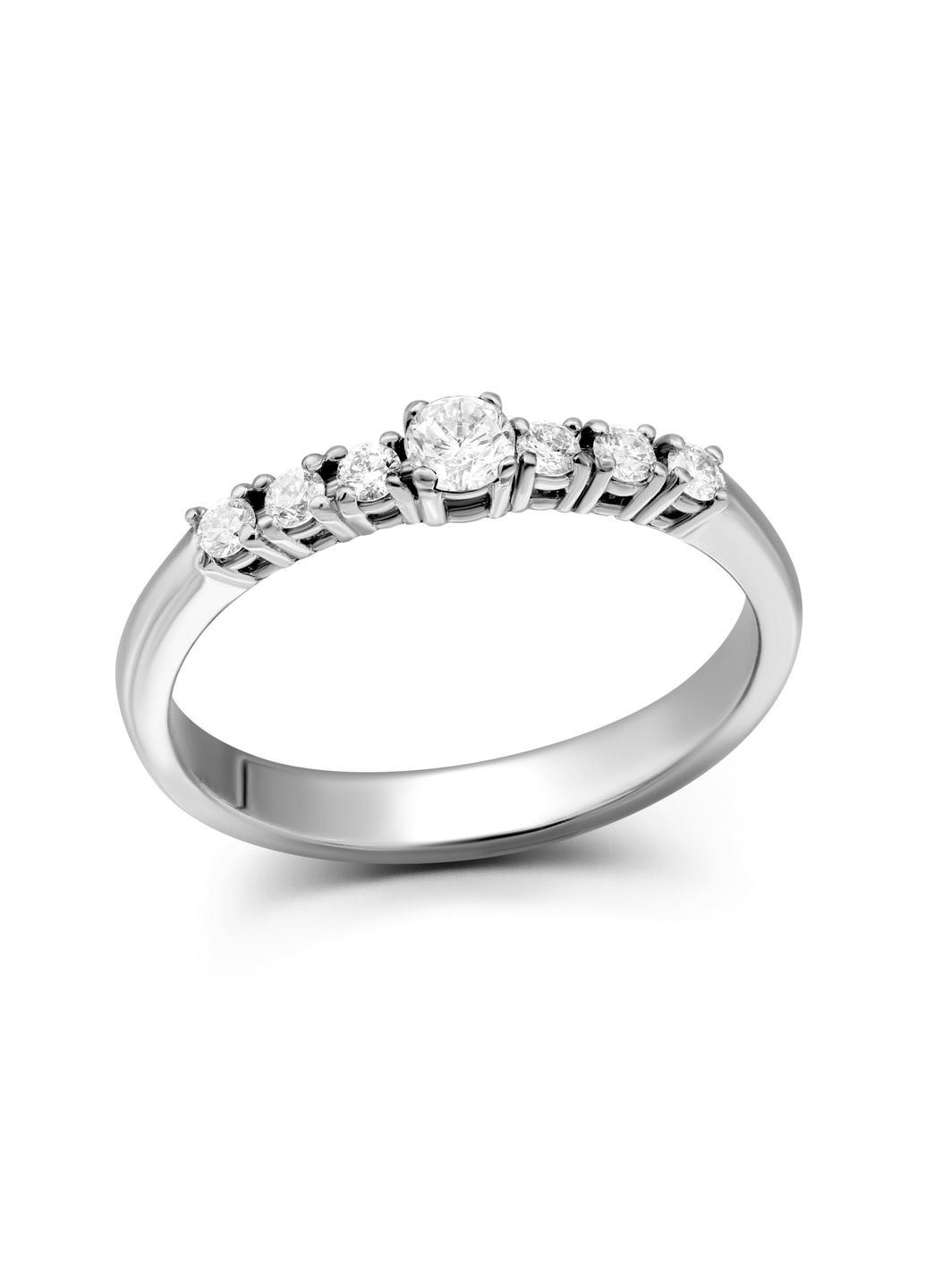 Кольцо с бриллиантами в белом золоте 1К464ДК-0083 Zarina (333833494)