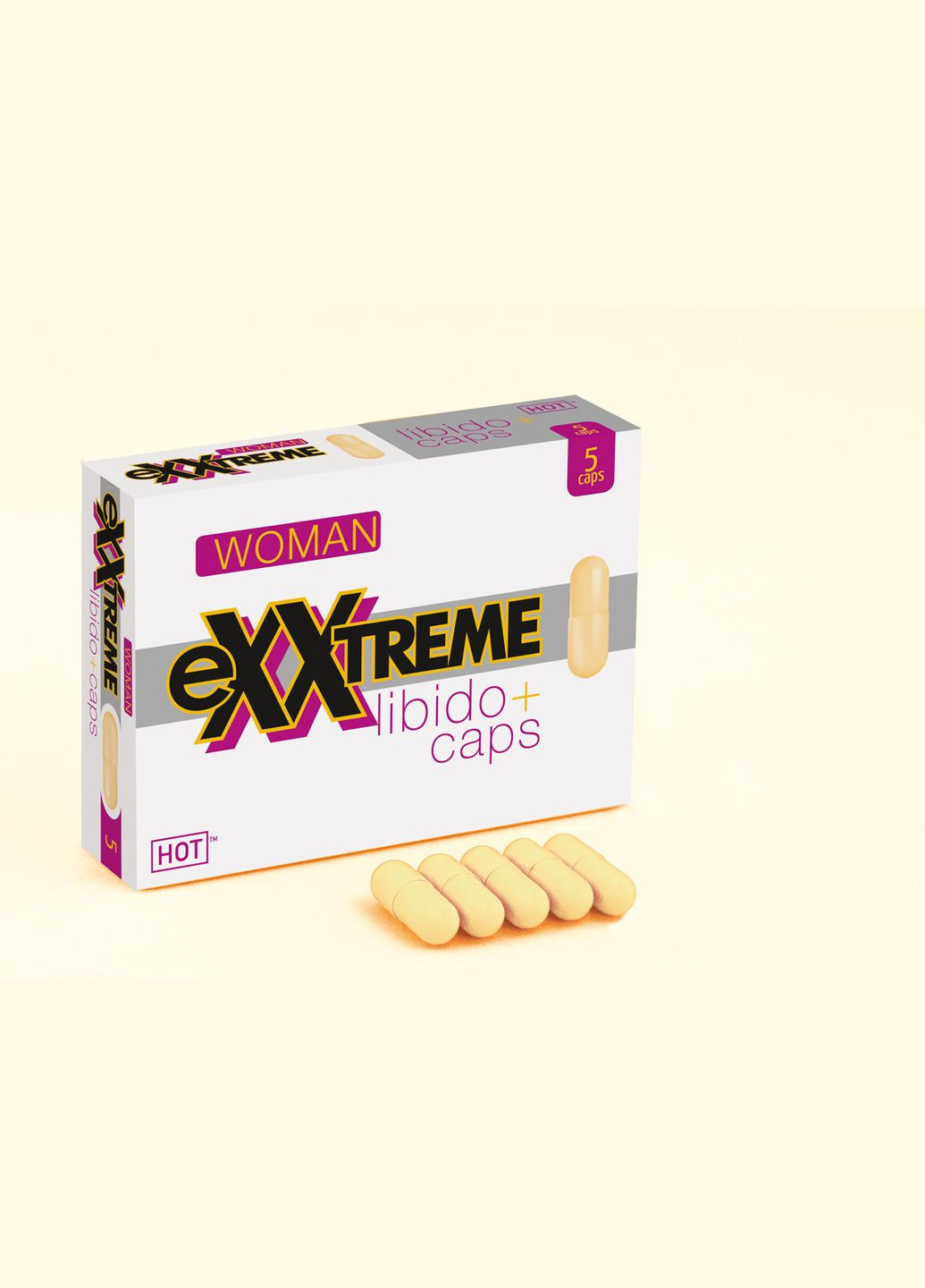 Капсули для підвищення лібідо та бажання для жінок еXXtreme 5 шт. CherryLove Hot (282960947)