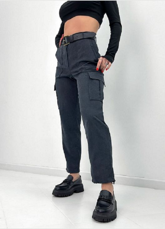Женские брюки вельветовые карго Fashion Girl "urban" (282934119)