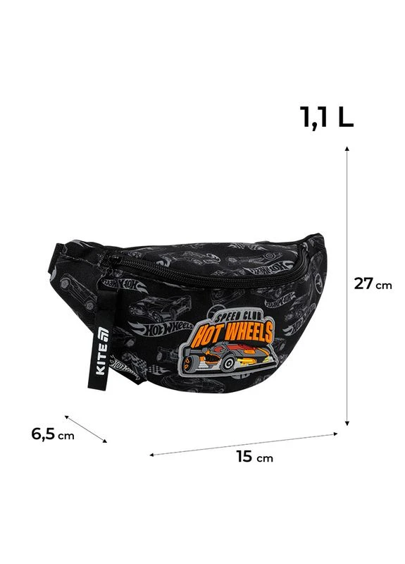 Сумка-бананка дитяча " " /HW26-2577/ 27*15*6,5см 2577 Hot Wheels (1/48) Kite (394061432)