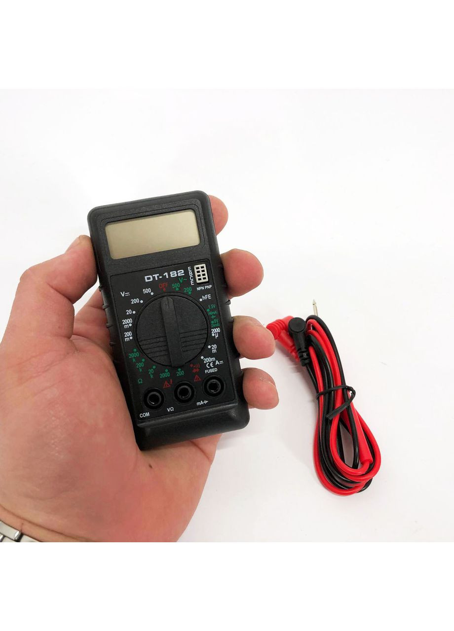 Вольтметр постоянного напряжения DT-182, Тестер напряжения цифровой, Точный FB-326 автомобильный мультиметр Digital (352770245)