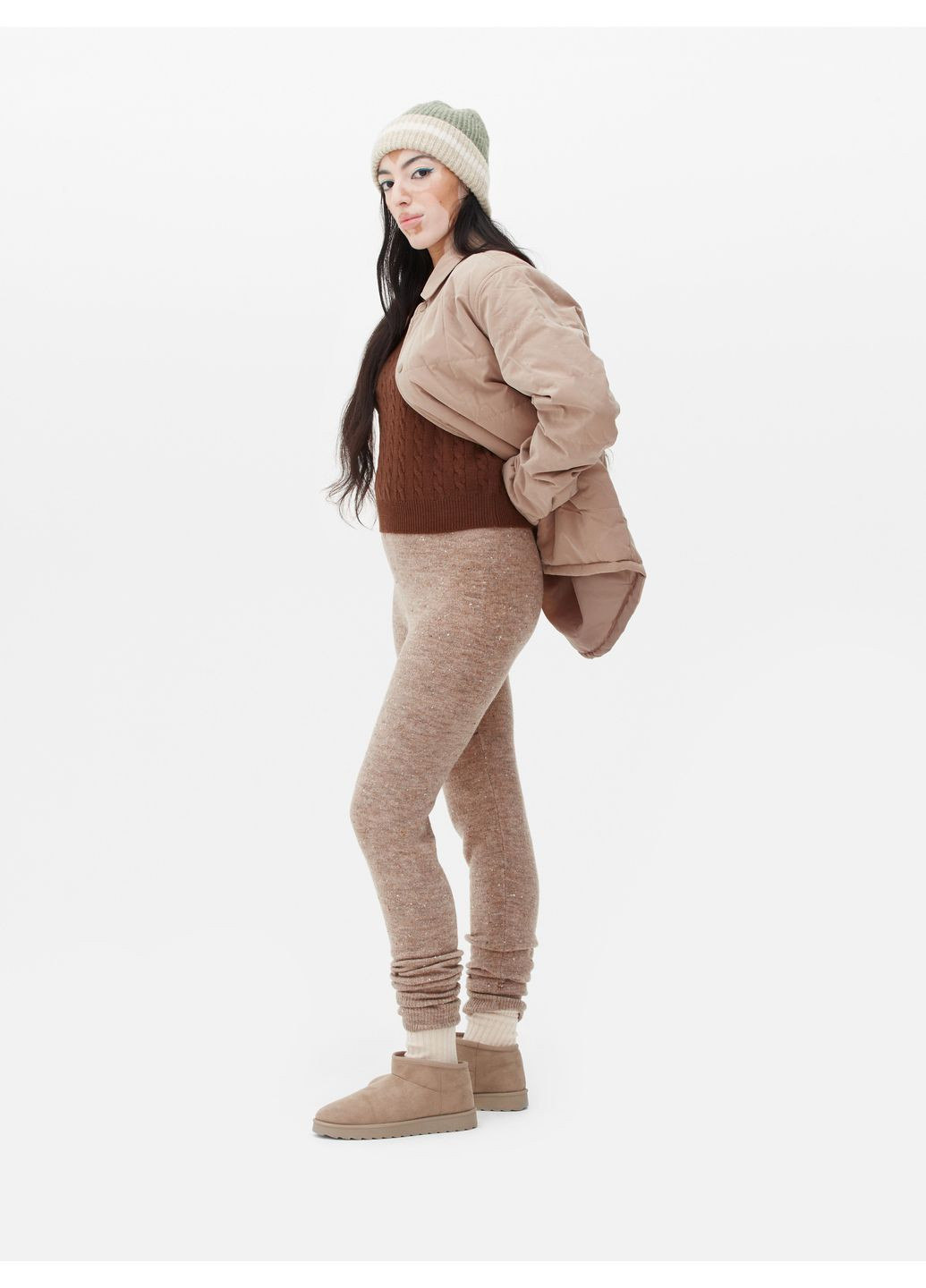 Лосини,бежевий, Primark (368157807)