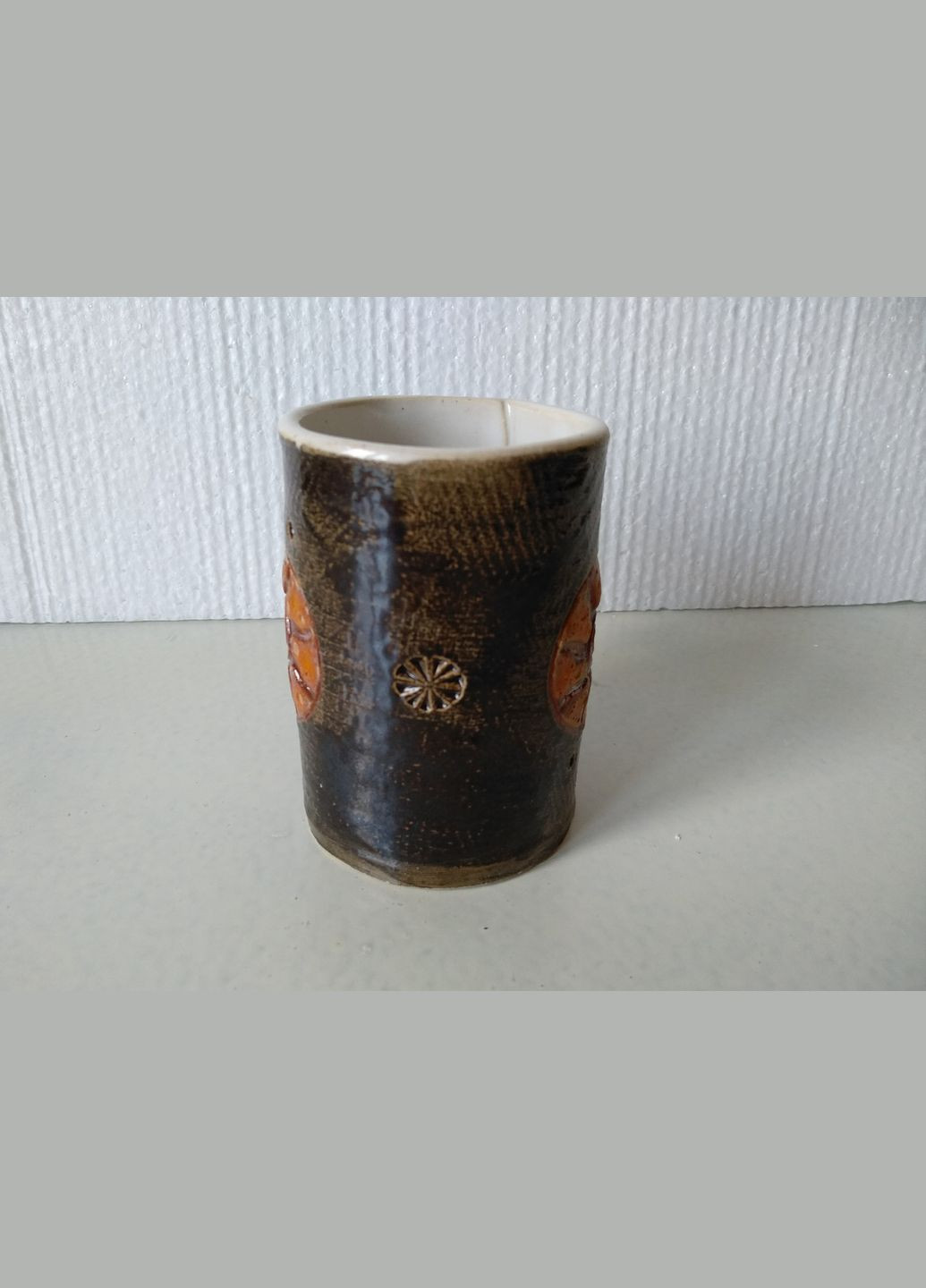 Керамическая чашка «Танец Солнца» Коти&Ангели (304288908)