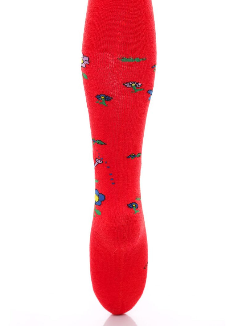 Колготы х/б для девочки с утенком красные 86 см (51708) BABYKROHA (315721691)