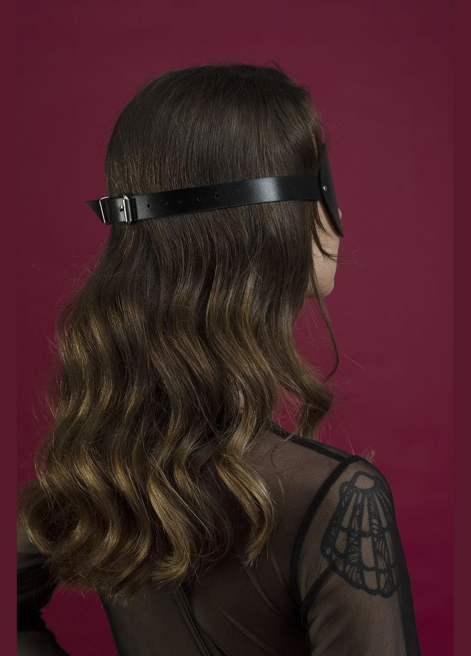 Маска на глаза Feral Feelings - Blindfold Mask, натуральная кожа, черная SO3412 No Brand (303877992)