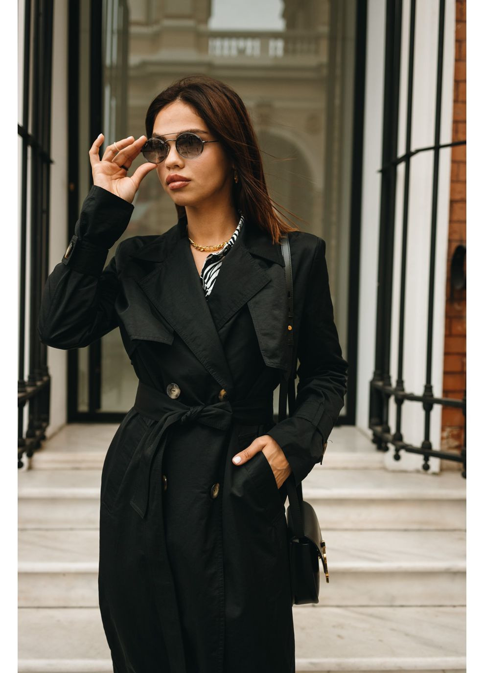 Тренч 2010.5226 Seventeen на гудзиках демісезон (348136135)