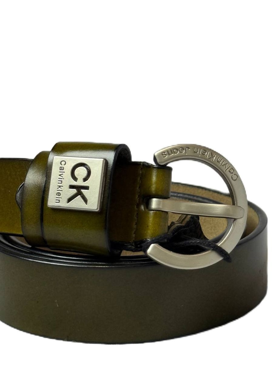 Ремень женский в оливковом цвете. No Brand (366091435)