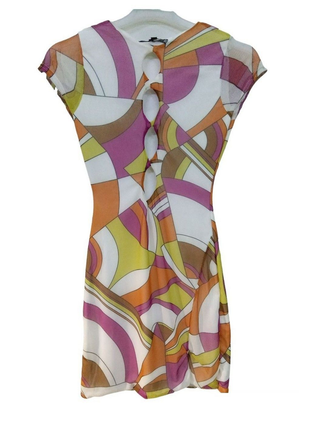 Комбинированное кэжуал платье Missguided с геометрическим узором