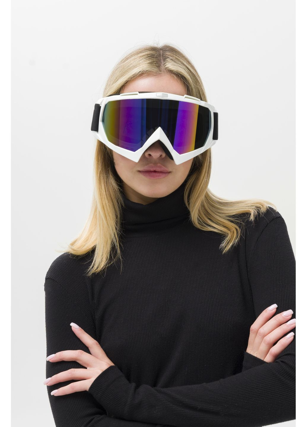 Женские Лыжные Очки Горнолыжные Маска Зеркальная Chameleon Without (367254898)