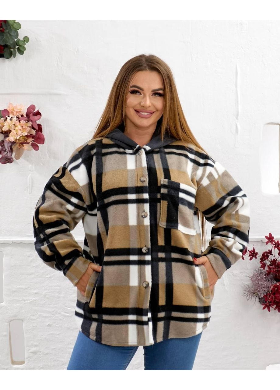 Темно-коричневая рубашка Sofia