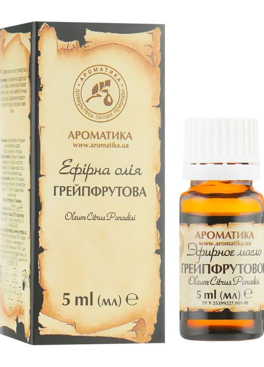 Эфирное масло "Грейпфрутово" - Ароматика 5ml (296389-22306) Aromatika (368639520)