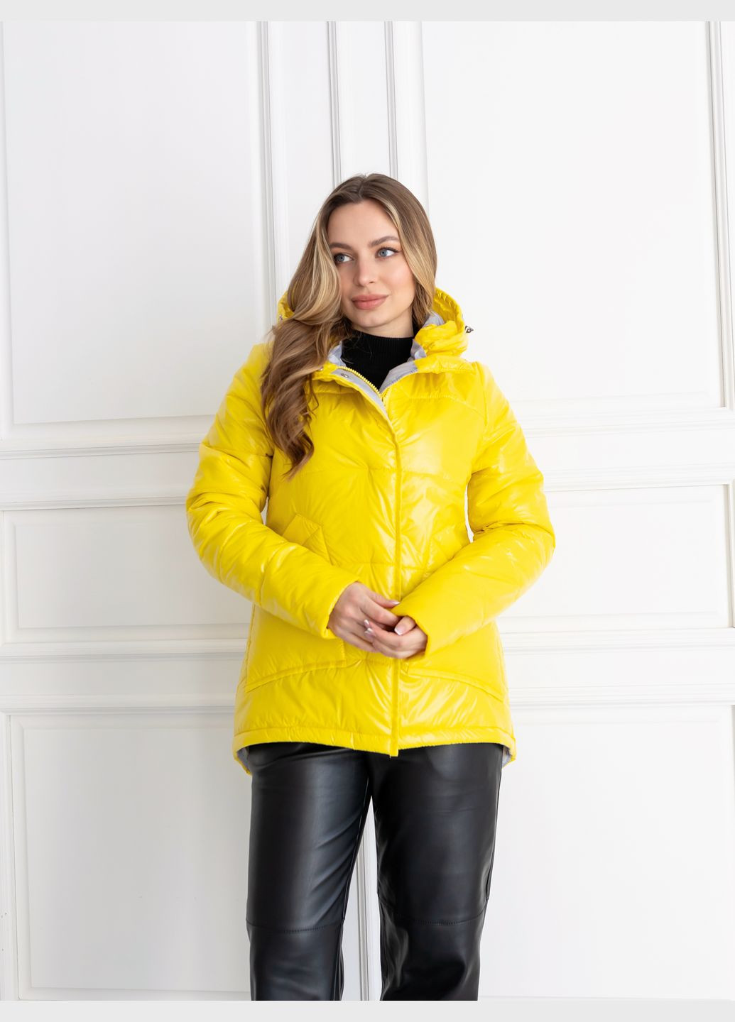 Желтая куртка демисезонная Modniy OAZIS