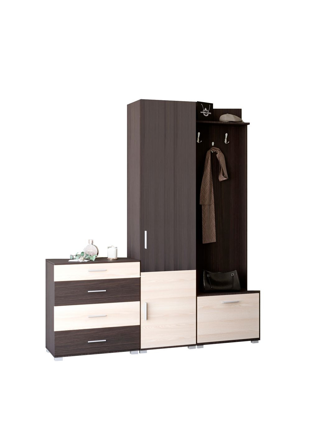 Прихожая Бриз-2 (3 элемента) (EVR-2665) Еверест (324066478)