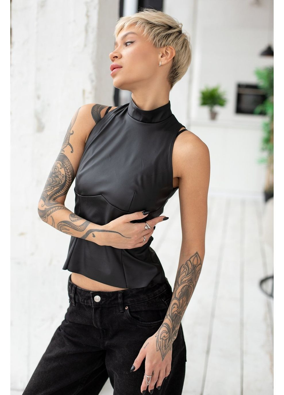 Топ, цвет Черный Tales (367831616)