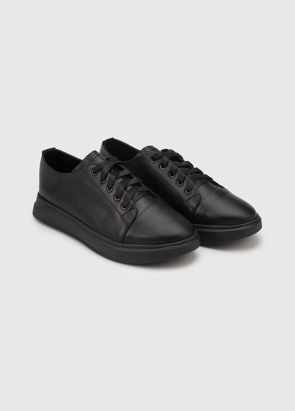 Чорні кеди жіночі l-25 (2000990481061d) shop (2000990481061) Stepln