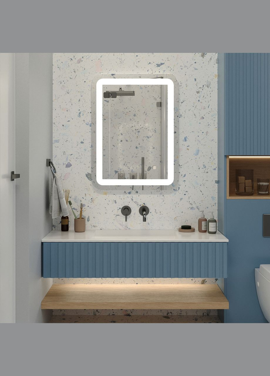 Зеркало с подсветкой для ванной и гостиной София/Эльче от 800x600 MORELI (335423590)