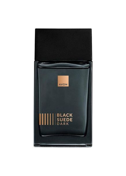 Открытка с пробным образцом Туалетная вода Black Suede Dark 0.6 мл Avon (317583354)