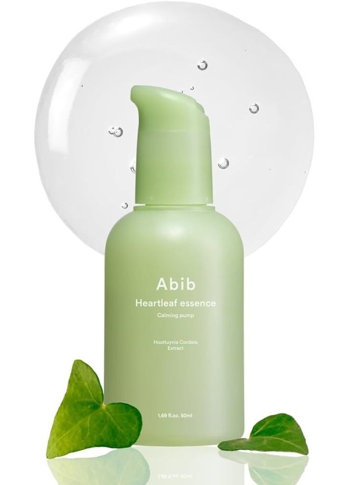 Успокаивающая эссенция для лица с экстрактом хауттюйнии Heartleaf Essence Calming Pump, 50 мл Abib (316395646)