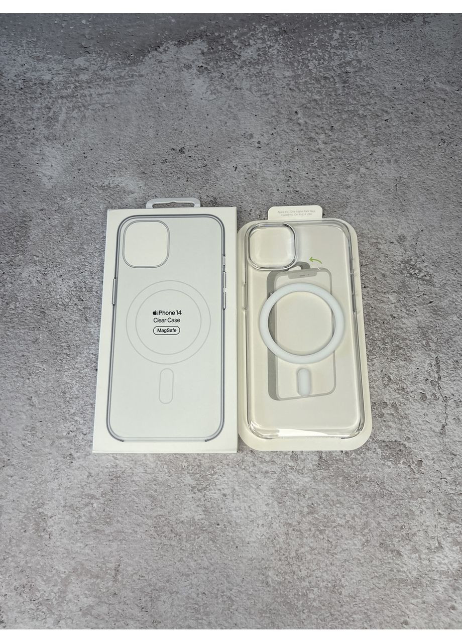 Прозрачный чехол Clear Case MagSafe+Animation для iPhone 14 для Айфон/Анимация No Brand (370269445)