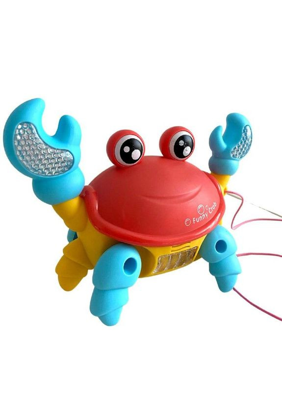 Музыкальный крабик 776-5 со световыми и звуковыми эффектами. Fun Game (327216770)