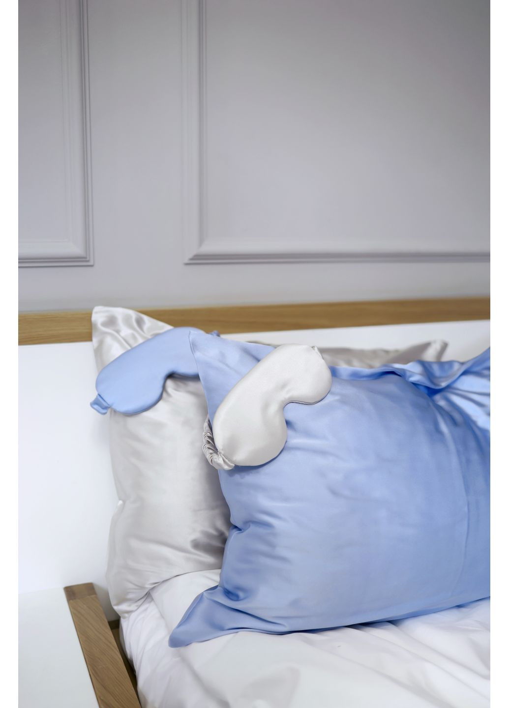 Шёлковый набор Silk Moon (маска для сна, резинка для волос, наволочка) HYGG (370367319)