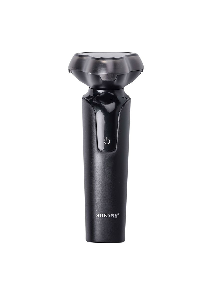Електробритва 5 Вт 800 mAh бритва електрична бездротова з трьома голівками для гоління Чорна SK-16038B (A-033603) Sokany (362210518)