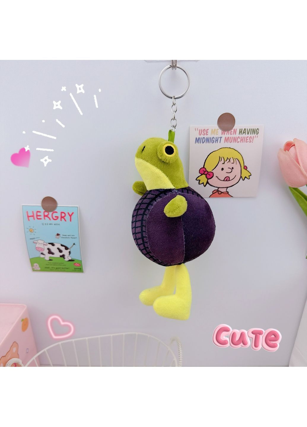 Мягкая игрушка брелок Брейнрот Бонека Амбалабу 18 см (XY093) No Brand (366220457)