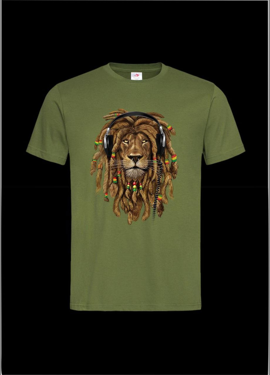 Футболка YOUstyle Rasta Lion style 1124 Gildan (279540433)