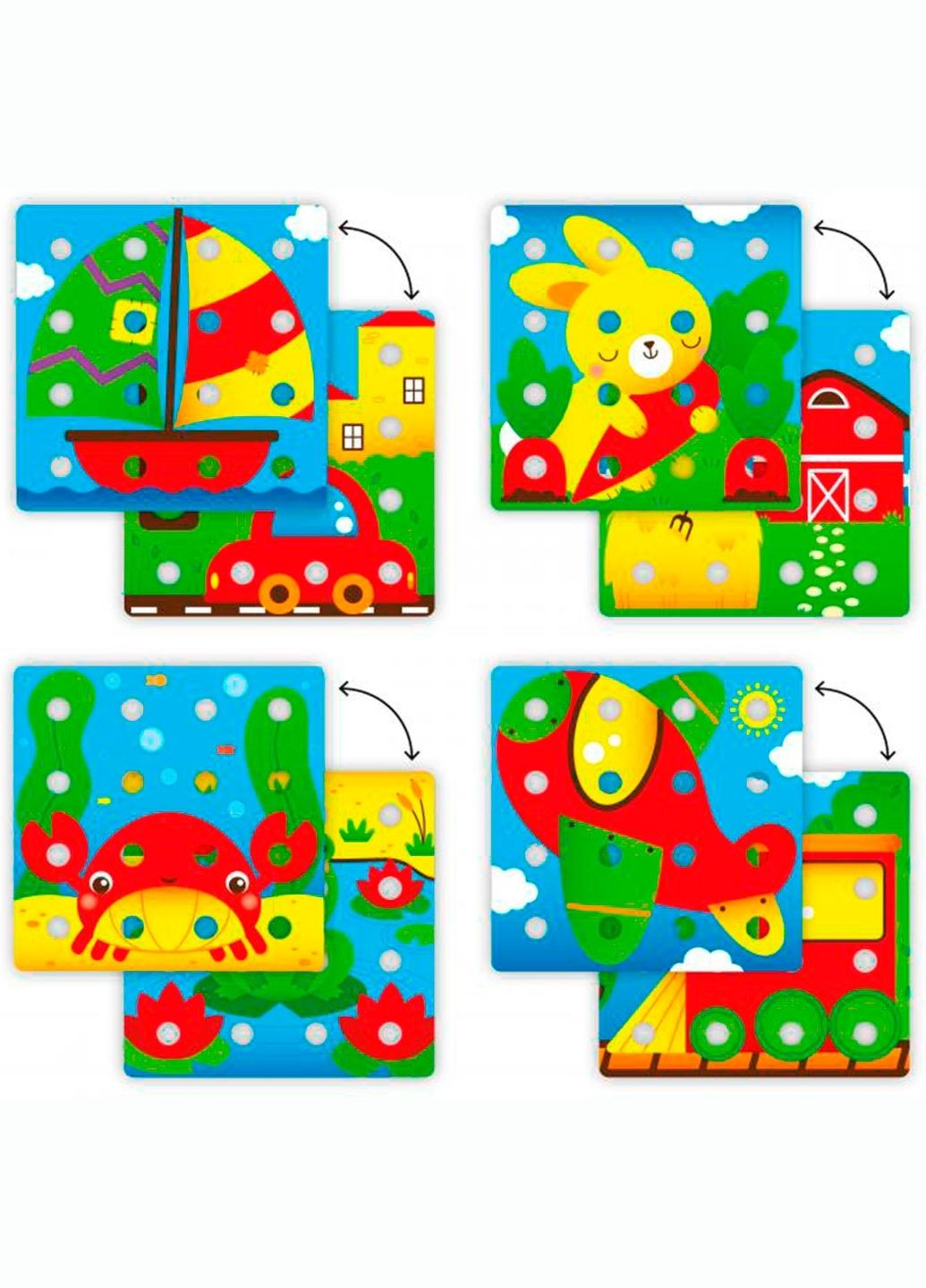 Набір для занять мозаїкою () Quercetti 2270-Q (331860839)