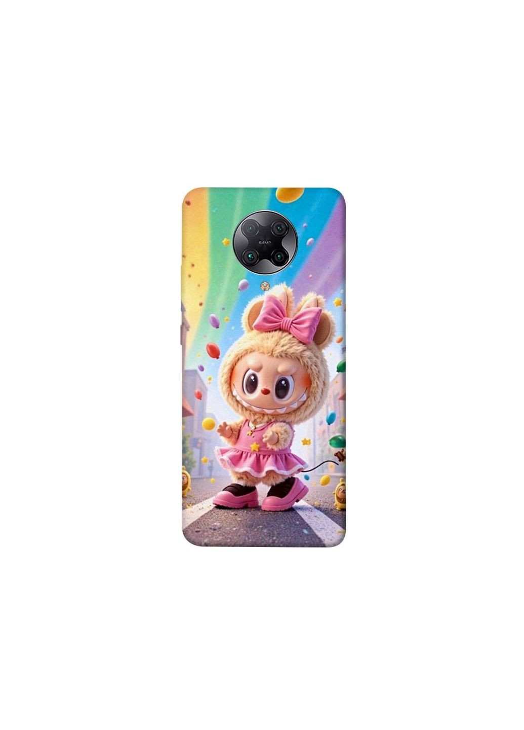 Чехол на Xiaomi Redmi K30 Pro / Poco F2 Pro Labubu rainbow Frontalka (361987327)
