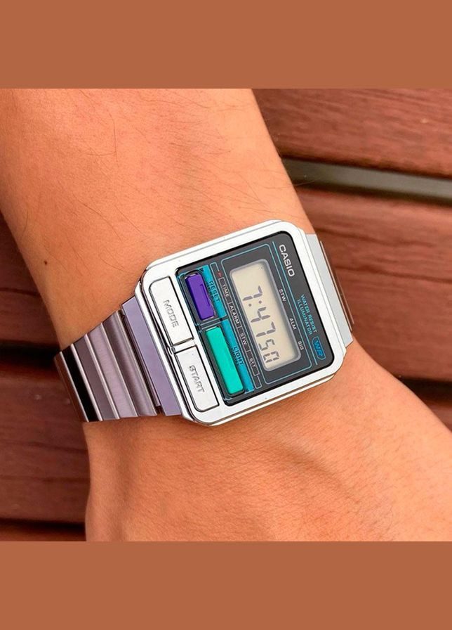 Наручные оригинальные часы A120WE1A - унисекс Casio (316716516)