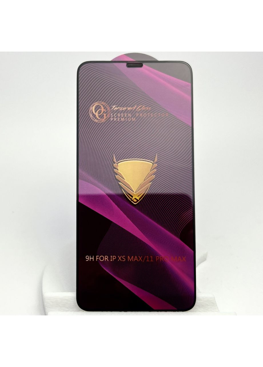 Захисне скло для 11 PRO MAX Premium OG глянець з сіткою для динаміка айфон 11 ПРО МАКС No Brand (369136896)
