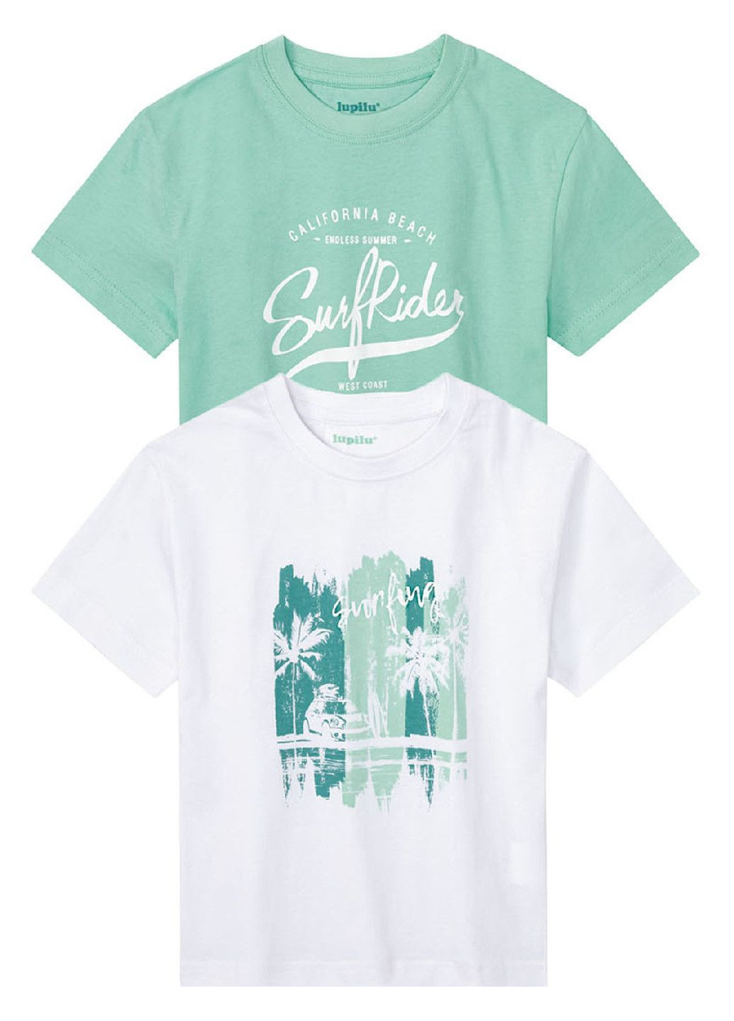 Комбінована літня набір футболок для хлопчика Lupilu