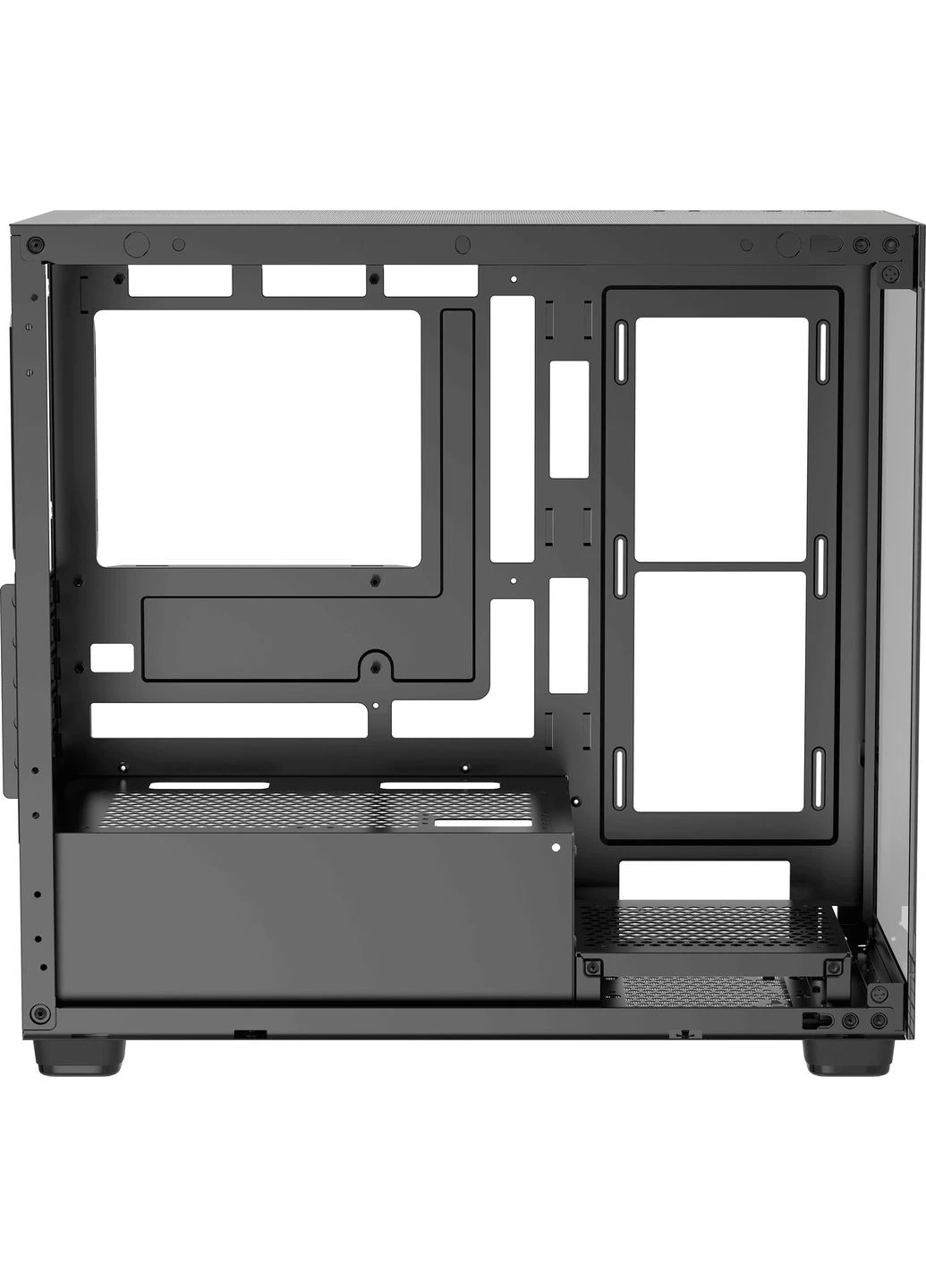 Корпус Gamma C52 Black (GAMMA-C52-BKD000XX-GL) [165766] Ocypus (400903511)