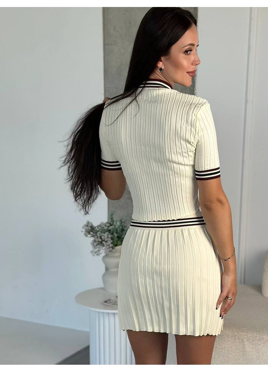 Стильный костюм с юбкой More_bboutique Костюм зі спідницею (351636800)