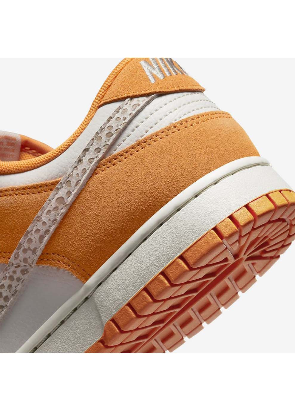 Оранжевые демисезонные мужские кроссовки dunk low оранжевый Nike